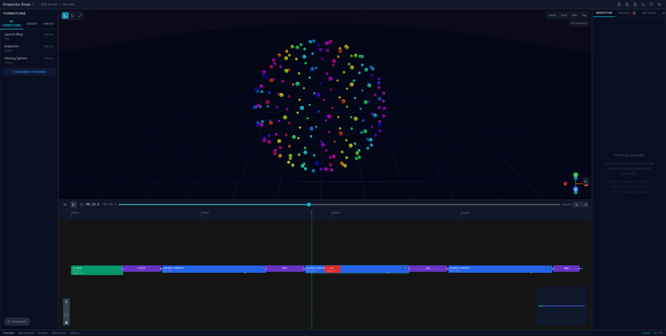 Drone Show Designer